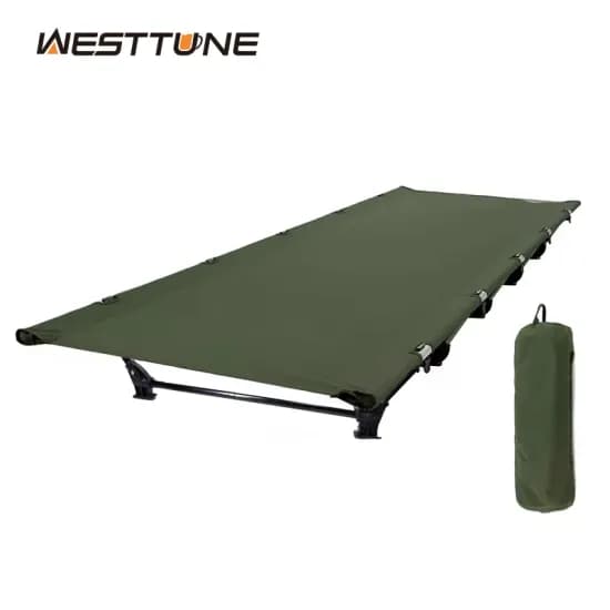 WESTTUNE 캠핑 침대 휴대용 접이식 침대