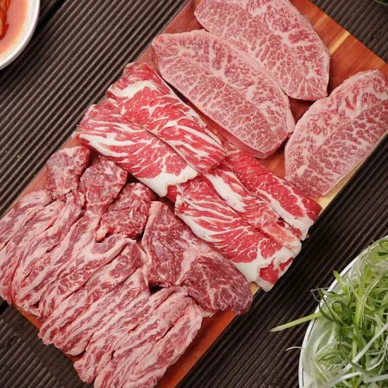 황제 소 갈비살 200g 국내산 수월산촌 간척지쌀 20kg