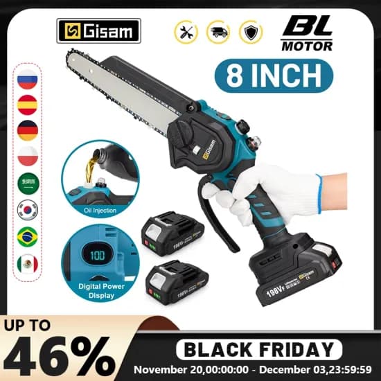 Gisam 65N.m 13MM 35+3 토크 드릴 $18.18 / 13mm 480N.M 브러시리스 전기 충격 드릴 $30.68