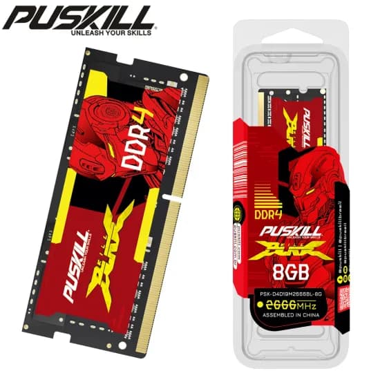 PUSKILL DDR4 8G 21.1달러 Crucial 2TB SSD 99.5달러