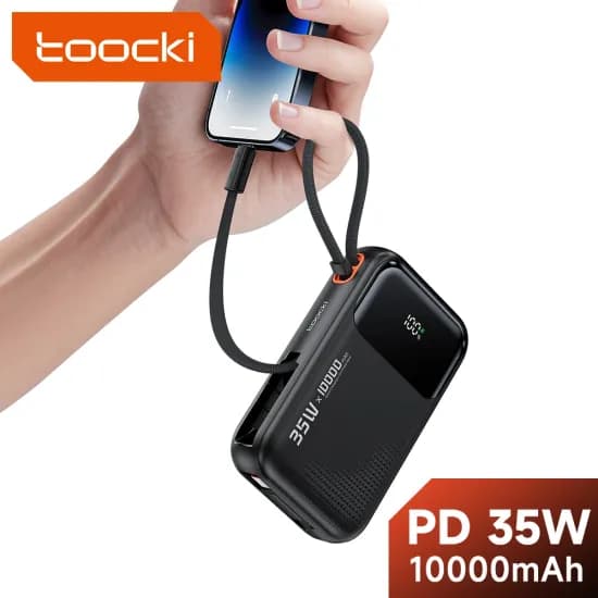 투키 차량용 충전기 105W 투키 휴대용 보조배터리 10000mAh
