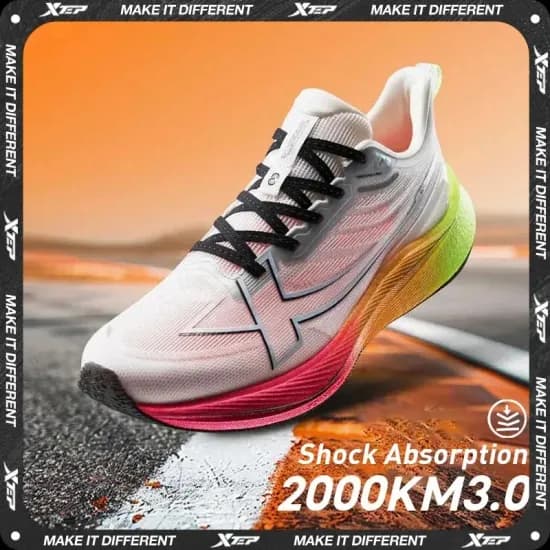 Xtep 2000km 3.0 봄 운동화 $45.00, Baseus EH10 무선 헤드폰 $26.48, RG35XXSP 플립 휴대용 게임 콘솔 $42.81