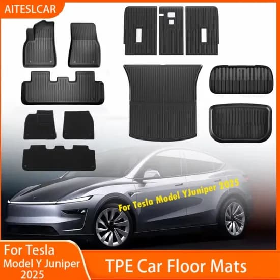 테슬라 주니퍼 전면 바닥 매트 트렁크 매트 세트 $37.26 $31.17