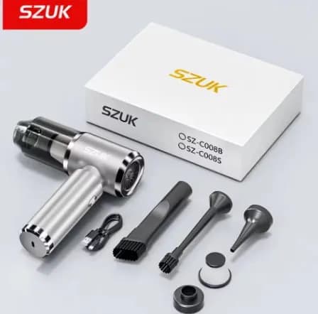 SZUK 휴대용 자동차 진공 청소기 165000Pa 미니 핸디 진공청소기