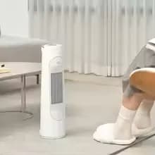 프롬비 히팅타워 회전형 온풍기 4.9만, 욕실 PTC 전기히터 스토브 5.6만