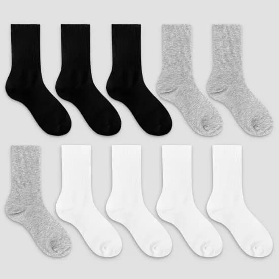 국내생산 남여 장목 롱 면양말 10켤레