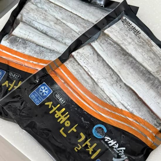 국내산 서해안갈치 500g