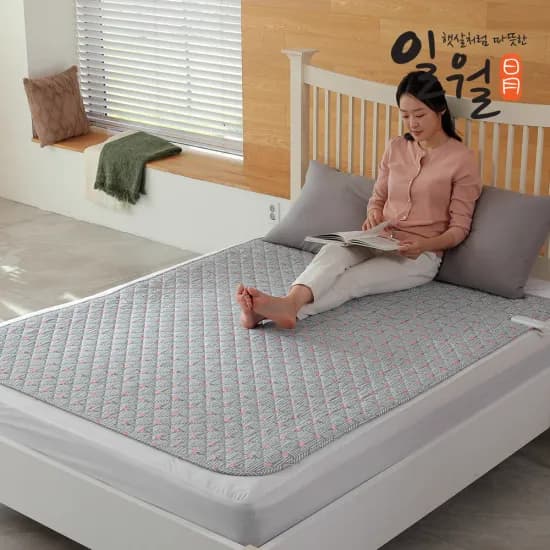 핑크스페이드 워셔블 카본 전기매트 싱글 더블