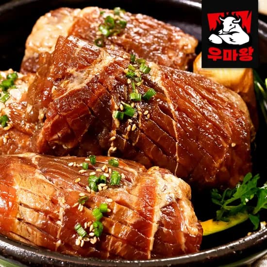 수제 양념 돼지 숯불 왕갈비 1kg 1.2만 2kg 2만 5kg 5만