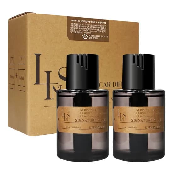 허브앤리빙 차량용 230ml 2개 몽때리 차량용 120ml 300ml