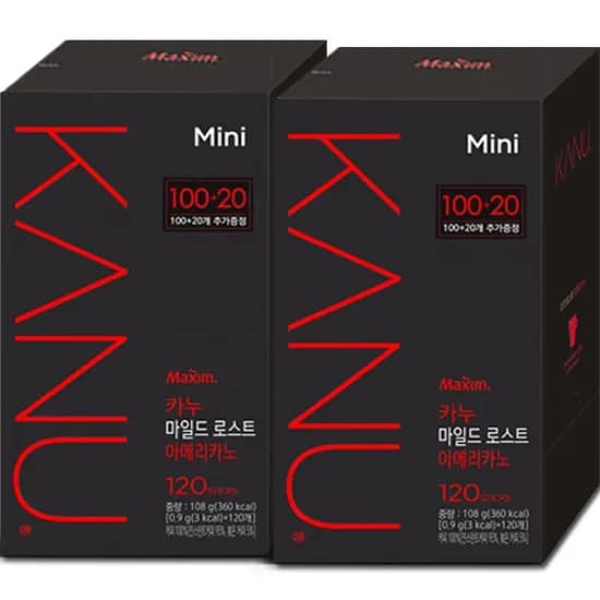 카누 미니 마일드 아메리카노 240T