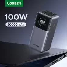 UGREEN Nexode 미니 20000mAh 보조배터리 $24 Qi2 20000mAh 노트북 보조배터리 $61