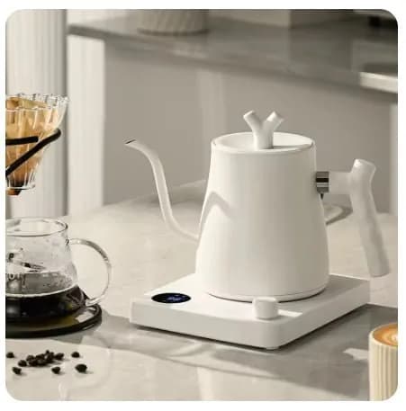 구즈넥 온도조절 커피포트 $16 샤오미 N1 커피포트 $12