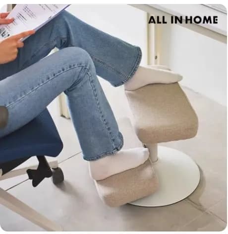 올인홈 책상 2단 쿠션 발받침대