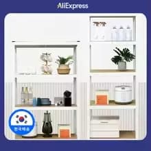 이지라이프 경량랙 무볼트 앵글 수납 진열대 4단 팬트리 수납 정리함 대형 4P