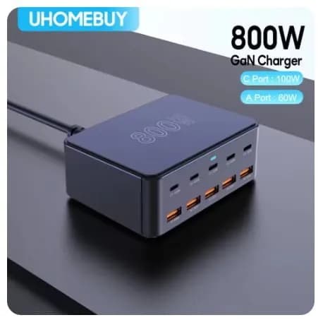 800W USB C GaN 충전기 10포트 $17.9 330W USB C GaN 충전기 $16.7