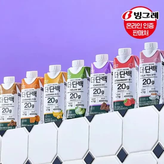 더단백 프로틴 음료 7종 30개 세트