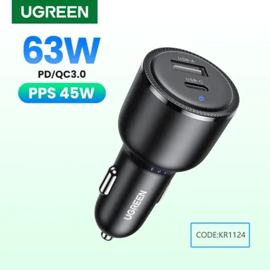 UGREEN 63W 차량용 충전기