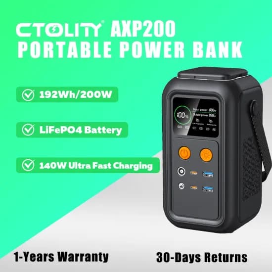 CTOLITY AXP200 보조배터리