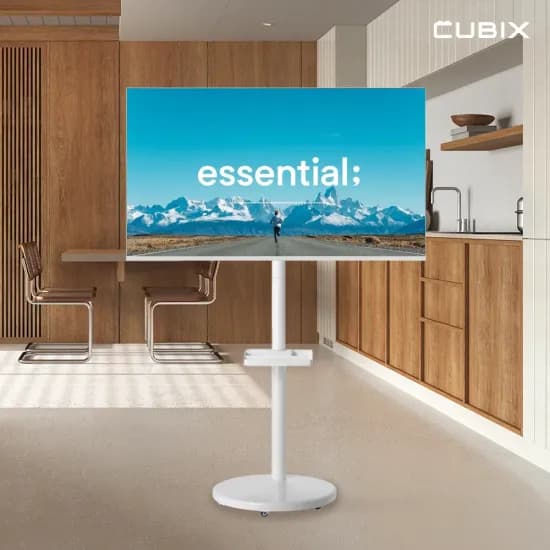 무빙큐빅스 퍼스트 삼탠바이미 거치대 이동식 TV 거치대 이동형 모니터 스탠드