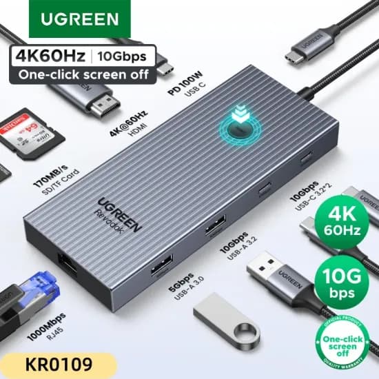 유그린 9-in-1 USB-C 멀티 허브