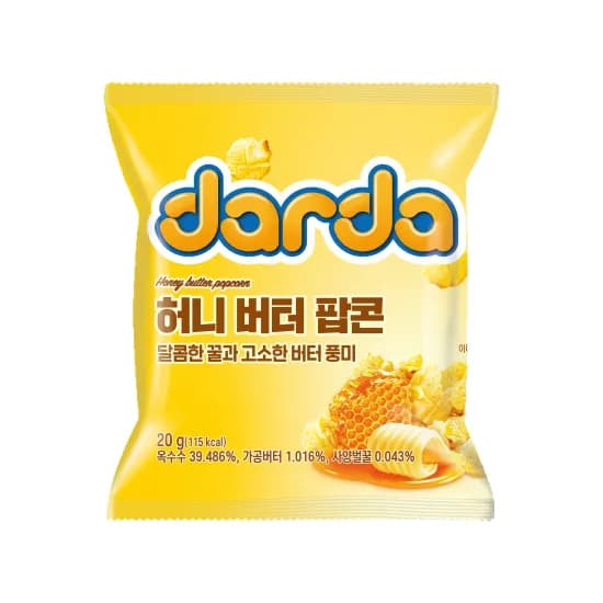 코인딜 버터 갈릭팝콘 40g x 15개