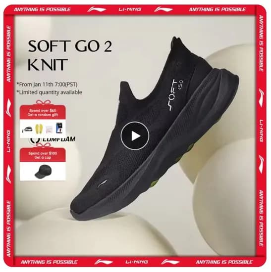 코인특가 Li-Ning 남성용 SOFT GO2 $26.04 여성용 SOFT GO2 $28.2