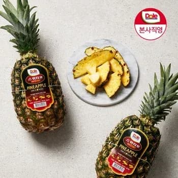 Dole 파인애플 대과 4개 11,152원 스테비아 방울토마토 2kg 13,432원 바나나 2송이 4,875원 화이트용과 10개 15,323원