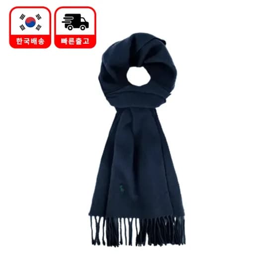 폴로 랄프로렌 커플 남여공용 울 머플러 목도리