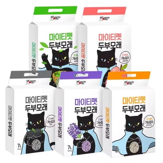 마이티펫 두부모래 8L x 5팩