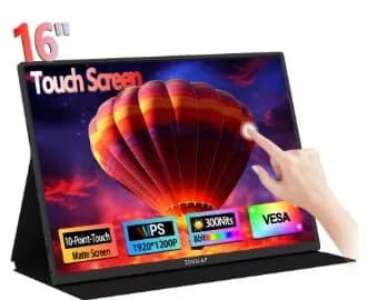 ZEUSLAP 16인치 터치 모니터