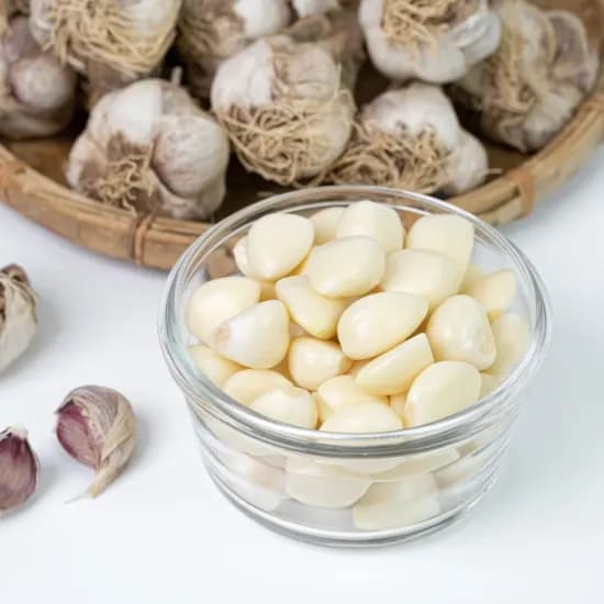 국내산 깐마늘 사이즈 중 1kg