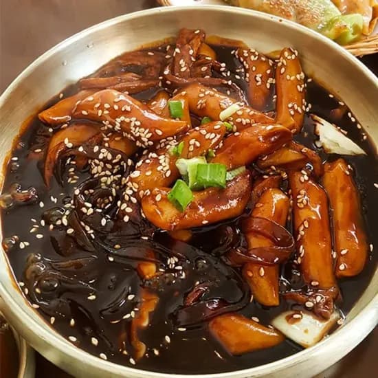 친구들 짜장떡볶이 2인분 짜장소스 어묵 포함 2팩