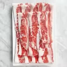 우삼겹구이 2mm 500g 6,722원 1kg 13,214원 차돌박이 800g