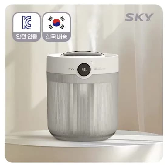 1+1 스카이 탁상용 차량용 미니 가습기 4L 가열식 에어보나가습기
