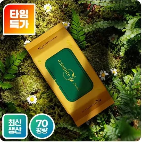 70평량 물티슈 72매 10팩(7,69원) 120매 10팩 (8,602원/무료)5