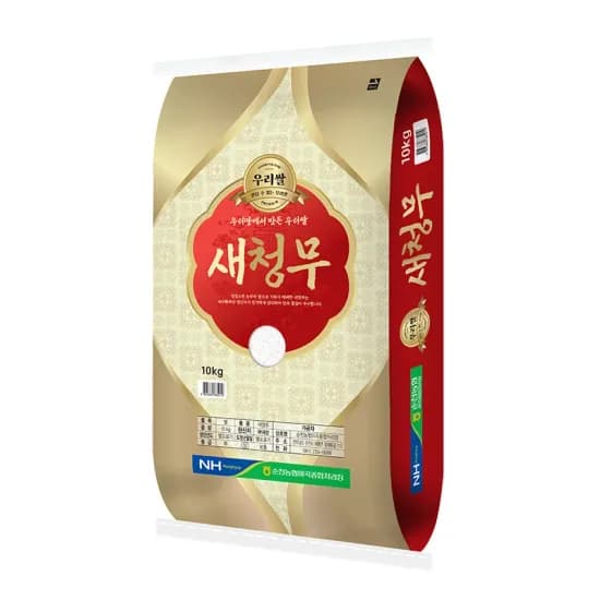 25년산 햅쌀 순천농협 우리쌀 새청무 10kg