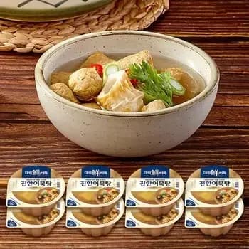 대림선 진한어묵탕 8개 15750원 가쓰오우동 10개 13930원 한입롤피자