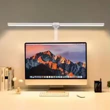 몬스터라이트 듀얼헤드 LED 책상 스탠드 와이드조명