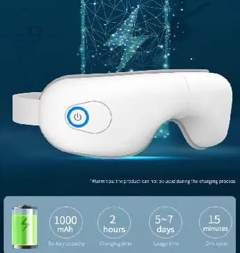 접이식 눈 마사지기 ($12/무료)