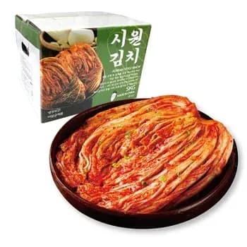 시원 포기김치 10kg (14,525원) 백김치 10kg (14,940원) 깍두기 10kg (14,857원)