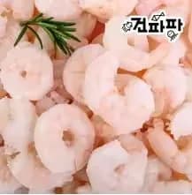 코인딜) 손질 냉동 홍새우살 500g(6,642원), 손질 절단낙지 500g(6,745원)