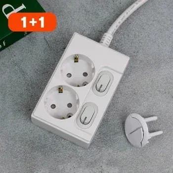 +1 과부하 차단 국산 멀티탭 3구 (10,221원) 6구 (11,470원)1