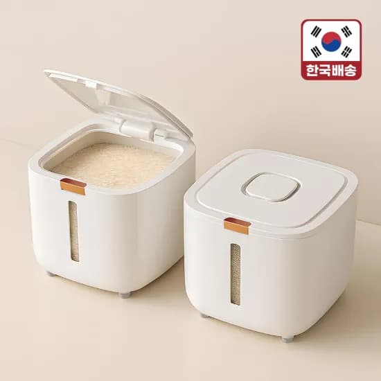 레토 원터치 밀폐 쌀통 10KG (11,004원/무료)