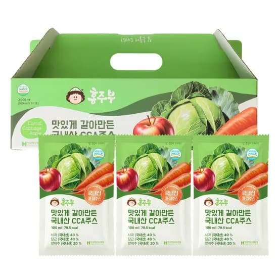 갈아만든 국내산 CCA 주스 30포