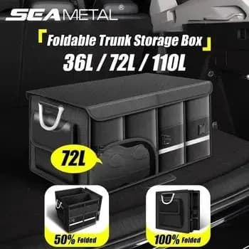 SEAMETAL 접이식 트렁크 보관함 36L($10), 레토 트렁크 정리함 XL(12,737원/무료)