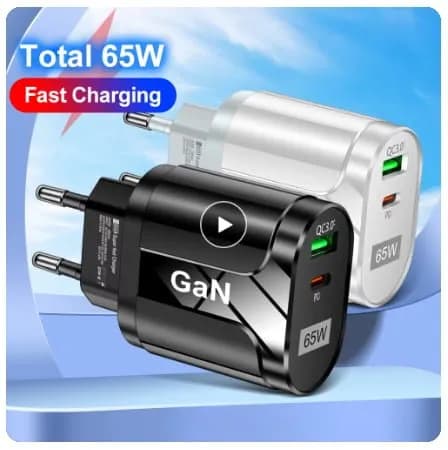 충전기 GaN 65W PD 3.4, 충전기 GaN 330W 10포트 10.78