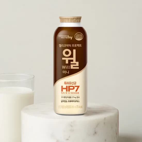 헬리코박터 윌 180ml 10개 500ml 4개 멸균 야쿠르트 24개