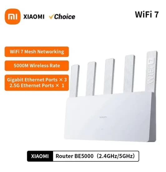 공유기특가) 아수스 공유기 TUF BE6500($96.9) 샤오미 BE5000($34) BE6500($58)