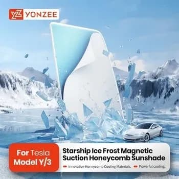 테슬라 스타쉽 루프 선쉐이드($23), 주니퍼 트렁크매트($36)/무료